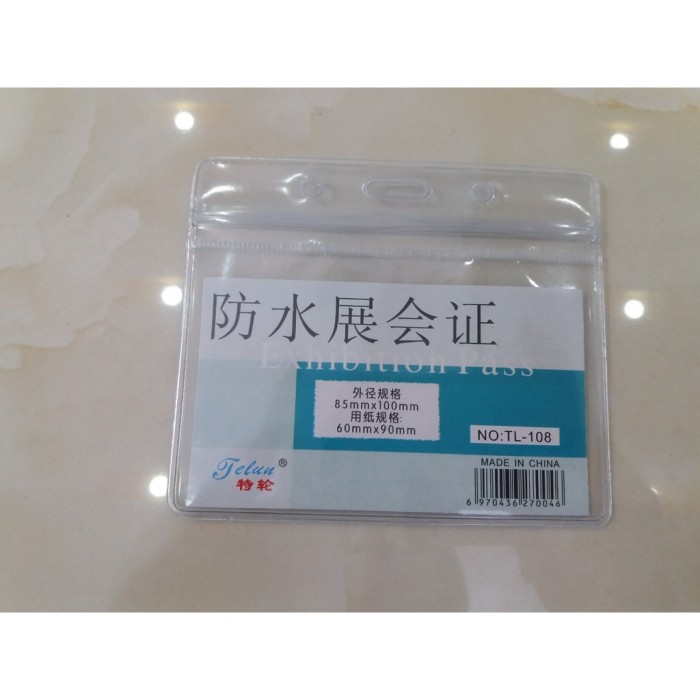 Mặt Thẻ Miết Ngang 108 – Nhựa Trong Suốt, Thiết Kế Miết Ngang Tiện Lợi, Chống Thấm Nước