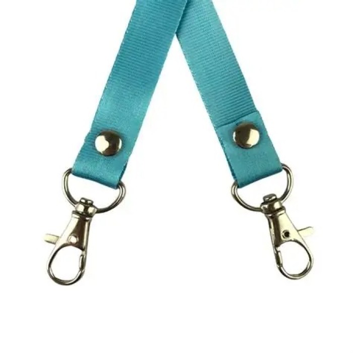 Dây Thẻ Lụa Móc Sắt 1.5cm – Nhiều Màu Sắc, Chất Lụa Mềm Mịn, Móc Sắt Bền Bỉ, Đeo Thẻ Tiện Lợi
