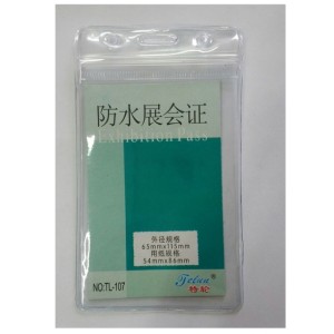 Mặt Thẻ Dọc Bé 107 – Nhựa Trong Suốt, Kích Thước Nhỏ Gọn, Chống Thấm Nước