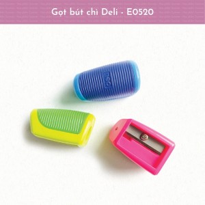 Gọt Chì Deli 0520 – Thiết Kế Nhỏ Gọn, Lưỡi Gọt Sắc Bén
