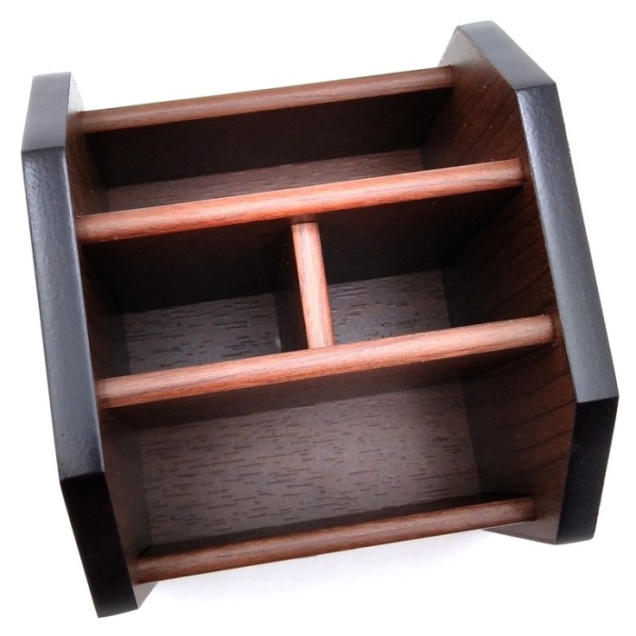 Cắm Bút Gỗ Để Bàn HX-1014 – Hộp Đựng Bút Gỗ Nhiều Ngăn, Thiết Kế Thanh Lịch
