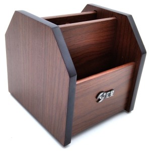 Cắm Bút Gỗ Để Bàn HX-1014 – Hộp Đựng Bút Gỗ Nhiều Ngăn, Thiết Kế Thanh Lịch