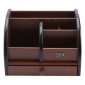 Cắm Bút Gỗ Để Bàn HX-1025 – Hộp Đựng Bút Đa Năng, Thiết Kế Tiện Ích, Sang Trọng