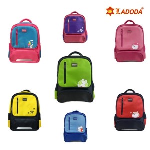 Balo Tiểu Học Ladoda BL130 – Balo Cấp 1 Chính Hãng Cho Bé Nam Nữ, Nhẹ, Chống Gù, Chống Nước