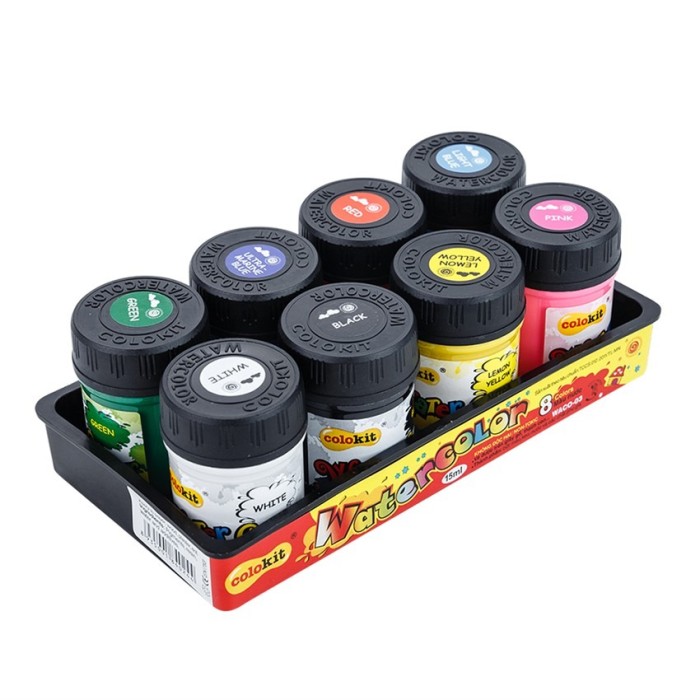 Màu Nước Thiên Long Colokit WACO-03 – Bộ 8 Màu Cao Cấp