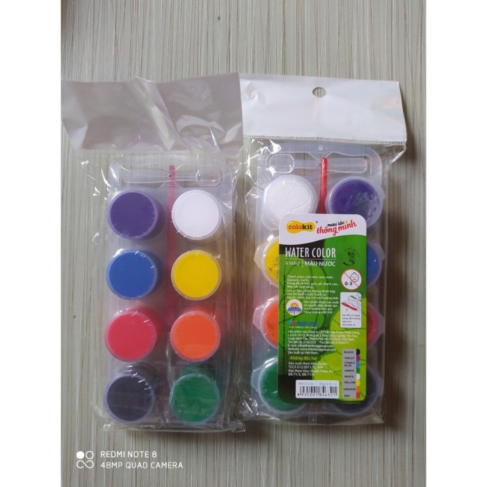 Màu Nước Thiên Long Colokit WACO-C06 – Bộ 8 Màu Cao Cấp