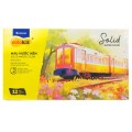 Màu Nước Nén 12 Màu – Solid Water Color Colokit WACO-C016 – An Toàn, Dễ Dùng Cho Học Sinh