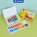 Màu Nước Nén 24 Màu – Solid Water Color Thiên Long Colokit – Chuẩn Châu Âu
