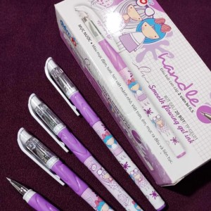 Bút Gel TL TP-Gel01 Màu Tím Viết Mượt Nét Đều Dùng Cho Học Tập Và Văn Phòng