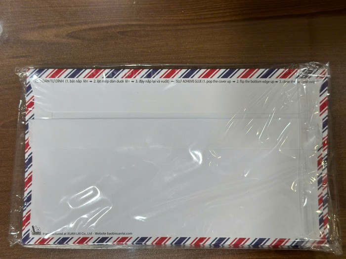 Phong Bì Thư Cao Cấp Đóng Gói 20 Cái Tập Giấy Dày Sang Trọng