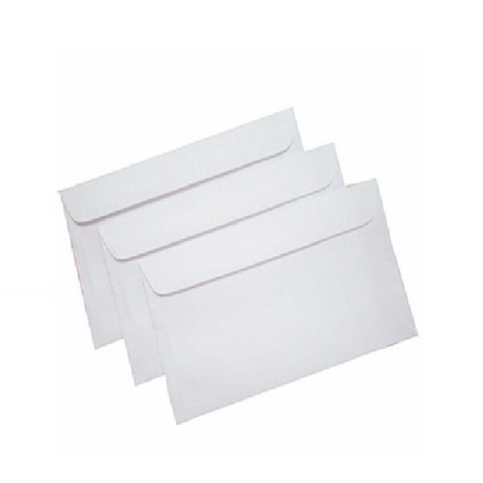 Phong Bì Trắng A5 Định Lượng 100gsm Giấy Bền Đẹp Dễ In Ấn