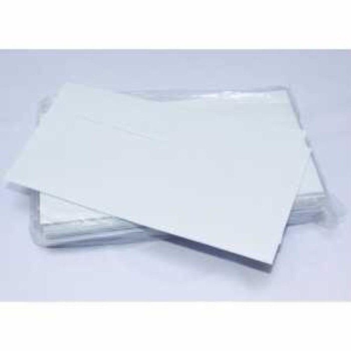 Tập 100 Phong Bì Trắng A6 12x22cm Định Lượng 120gsm Giấy Dày Đẹp Cao Cấp