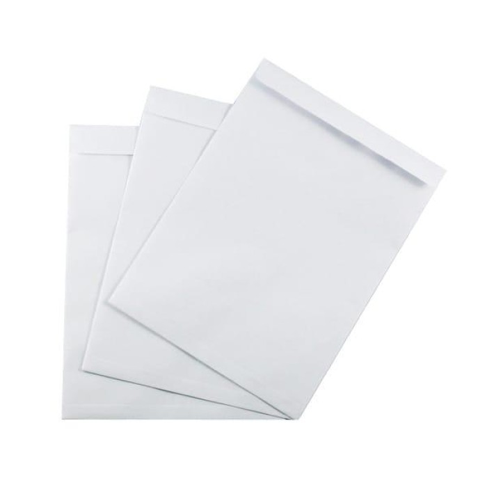 Phong Bì Trắng A4 Định Lượng 120gsm Giấy Dày Cao Cấp Không Gấp Tài Liệu