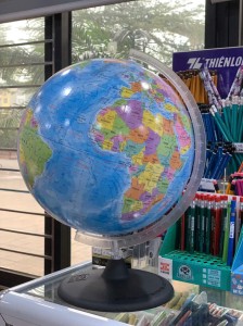 Quả Địa Cầu Đại Trang Trí Giáo Dục Cao Cấp Xoay 360 Độ  